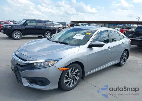 2017 Honda Civic Ex z USA, uszkodzony, nr VIN 19XFC2F83HE005674